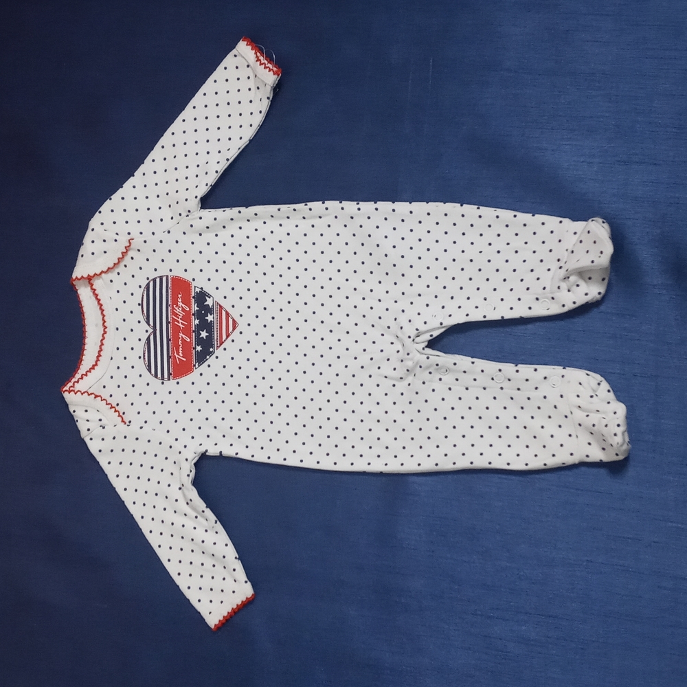 (NEWBORN/INFANT 0-3M) TOMMY HILFIGER - 1 PIECE